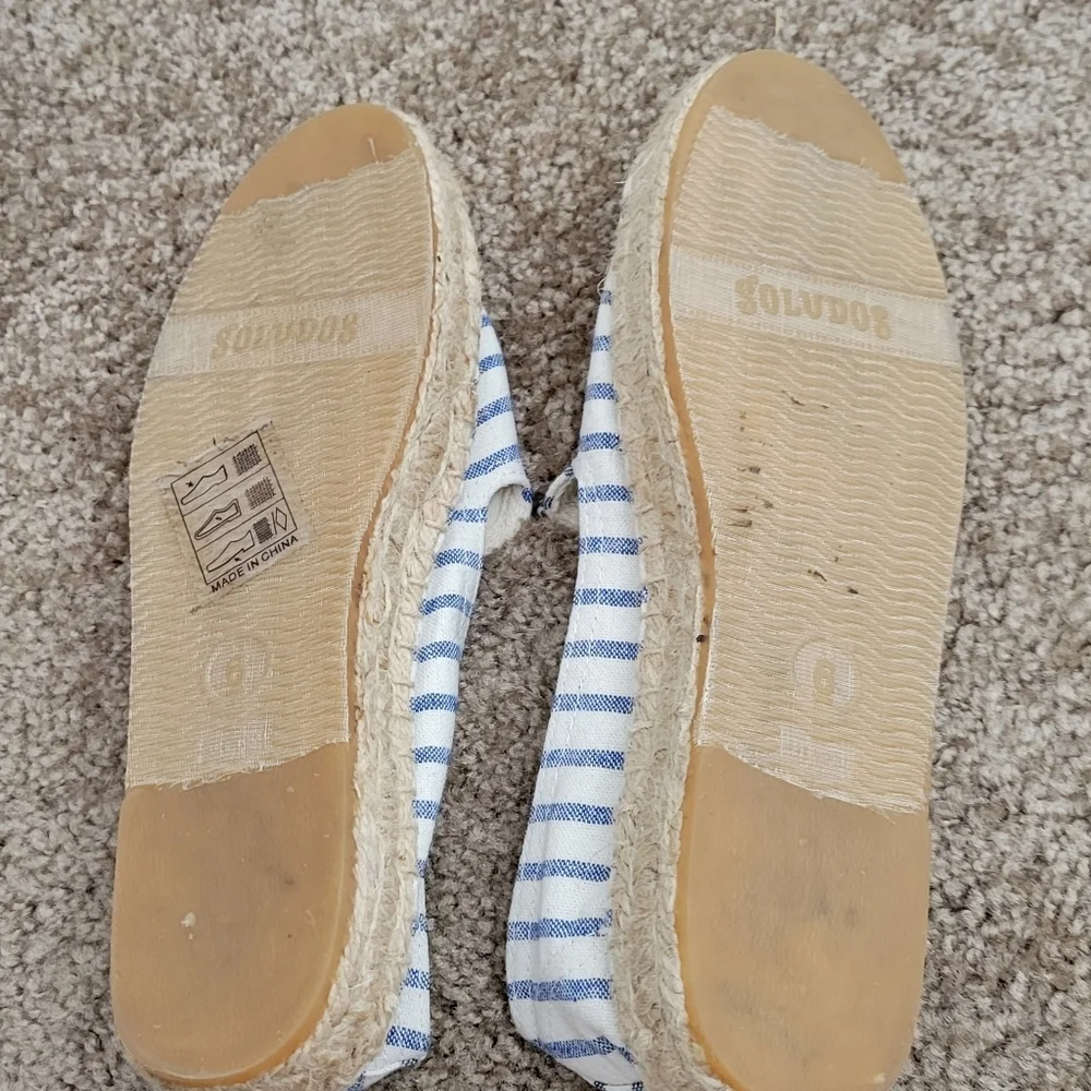 Soludos Hello Sunshine Espadrilles Size 6